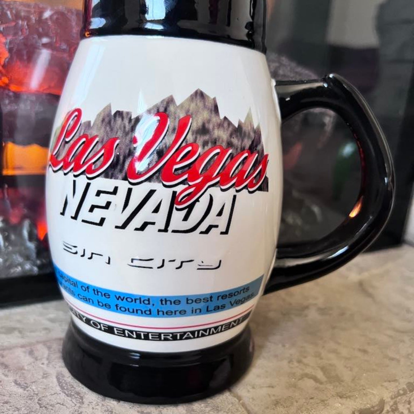 Las Vegas Souvenir Beer Mug