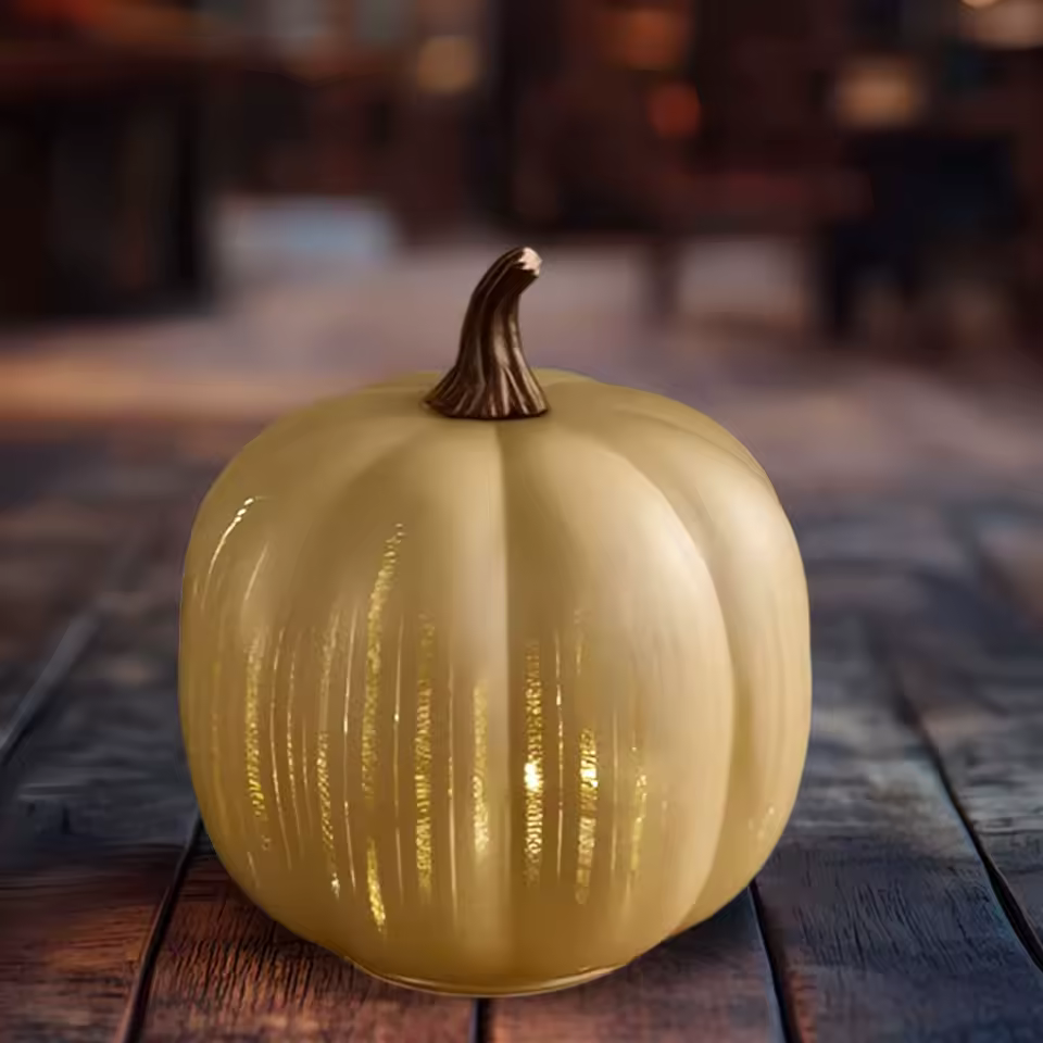 HarvestGlow™ Glass Pumpkins