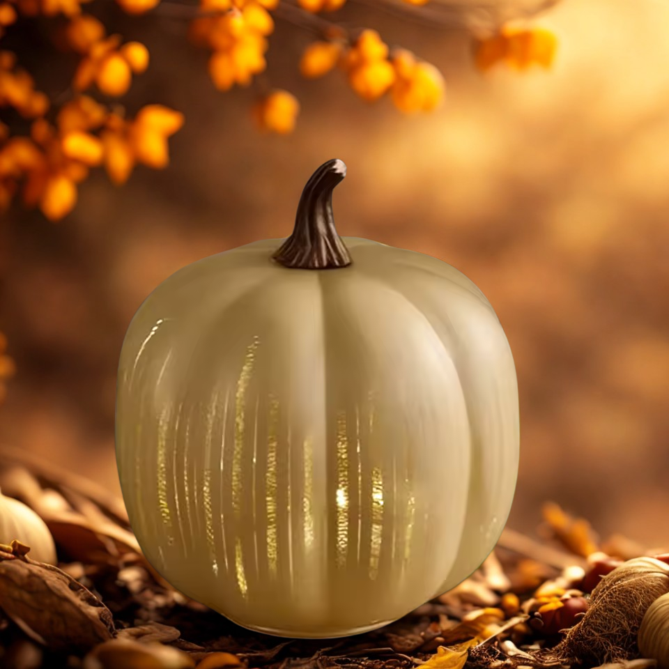 HarvestGlow™ Glass Pumpkins