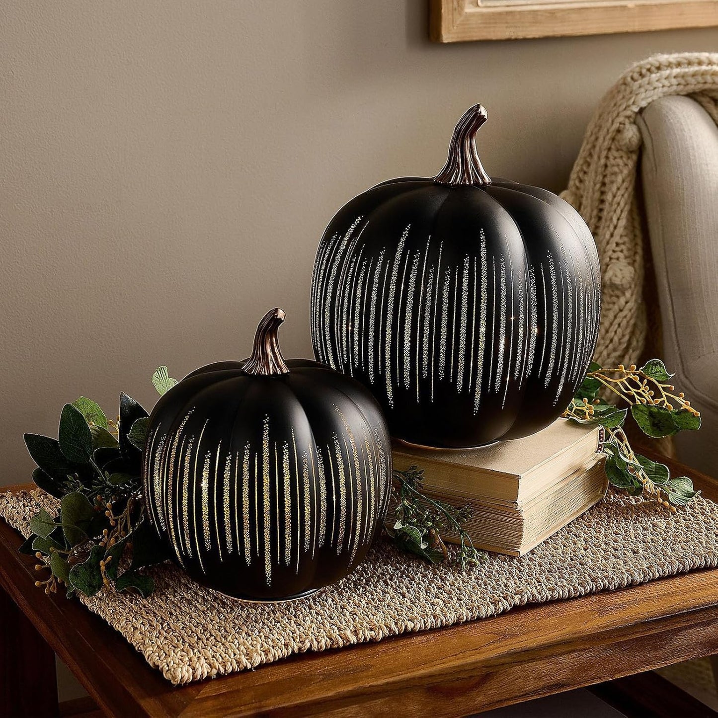 HarvestGlow™ Glass Pumpkins