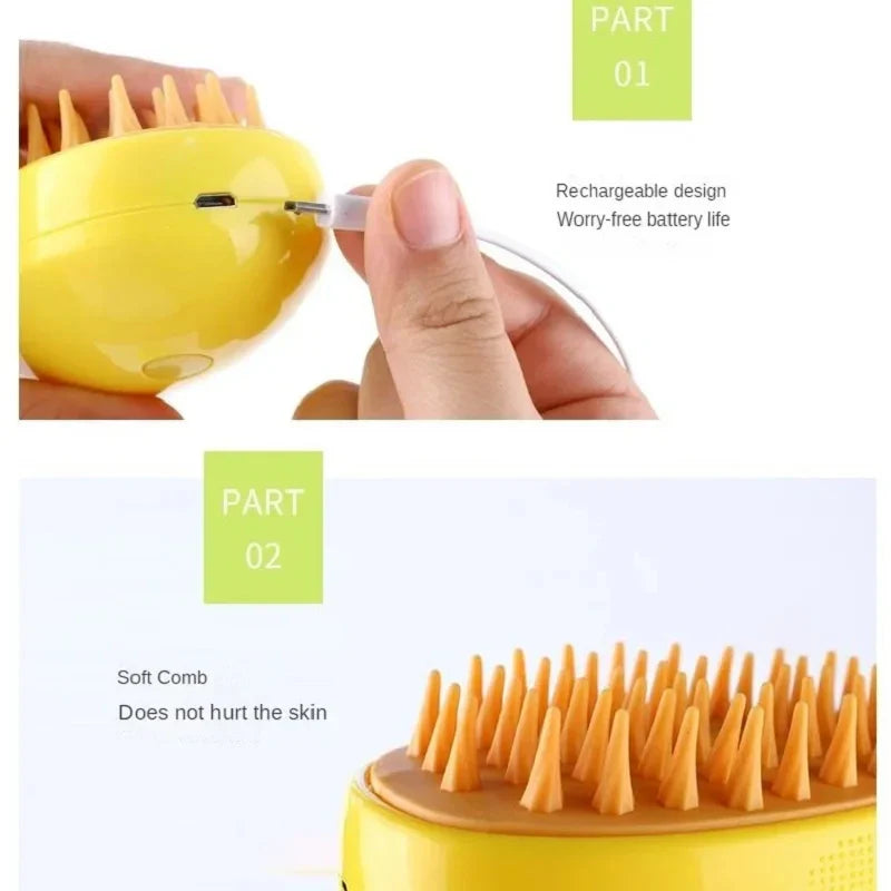 Modern PURRfect Calm Grooming Brush!!™ BUY 2 GET 10% OFF
