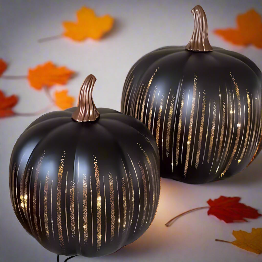 HarvestGlow™ Glass Pumpkins