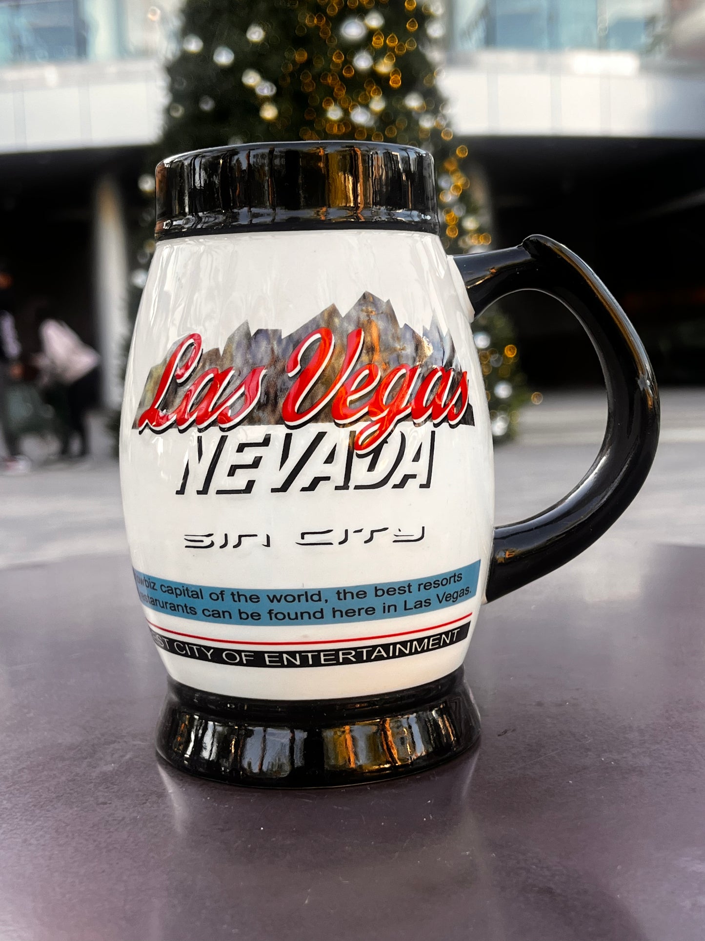 Las Vegas Souvenir Beer Mug