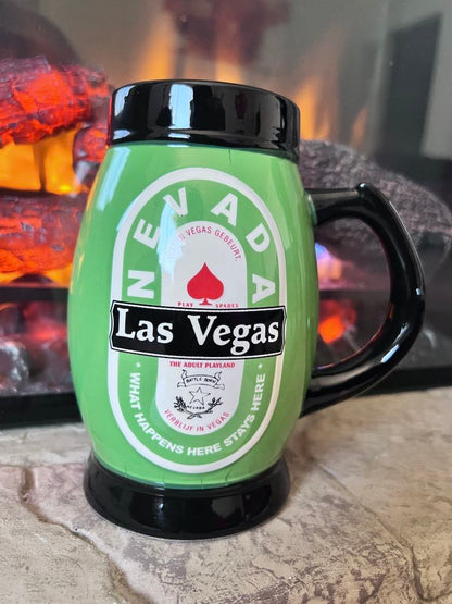 Las Vegas Souvenir Beer Mug