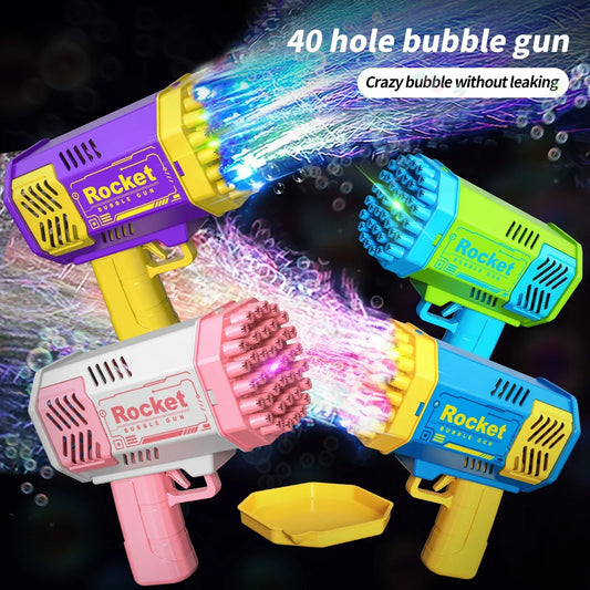 Light Up Bubble Blaster w/ USB Charger