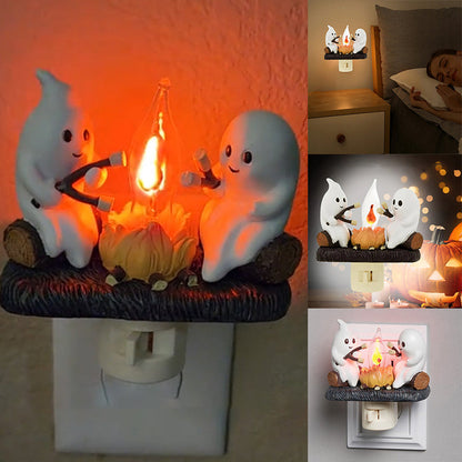 Ghost Campfire Nightlight