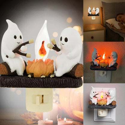 Ghost Campfire Nightlight