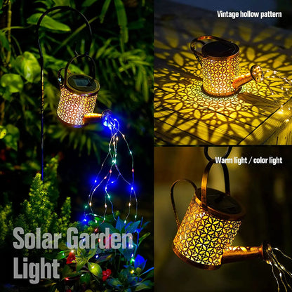 Solar Watering Can Lights