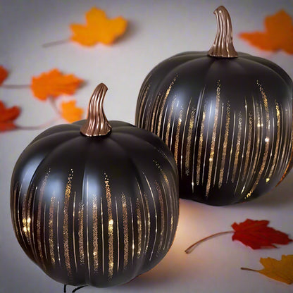 HarvestGlow™ Glass Pumpkins