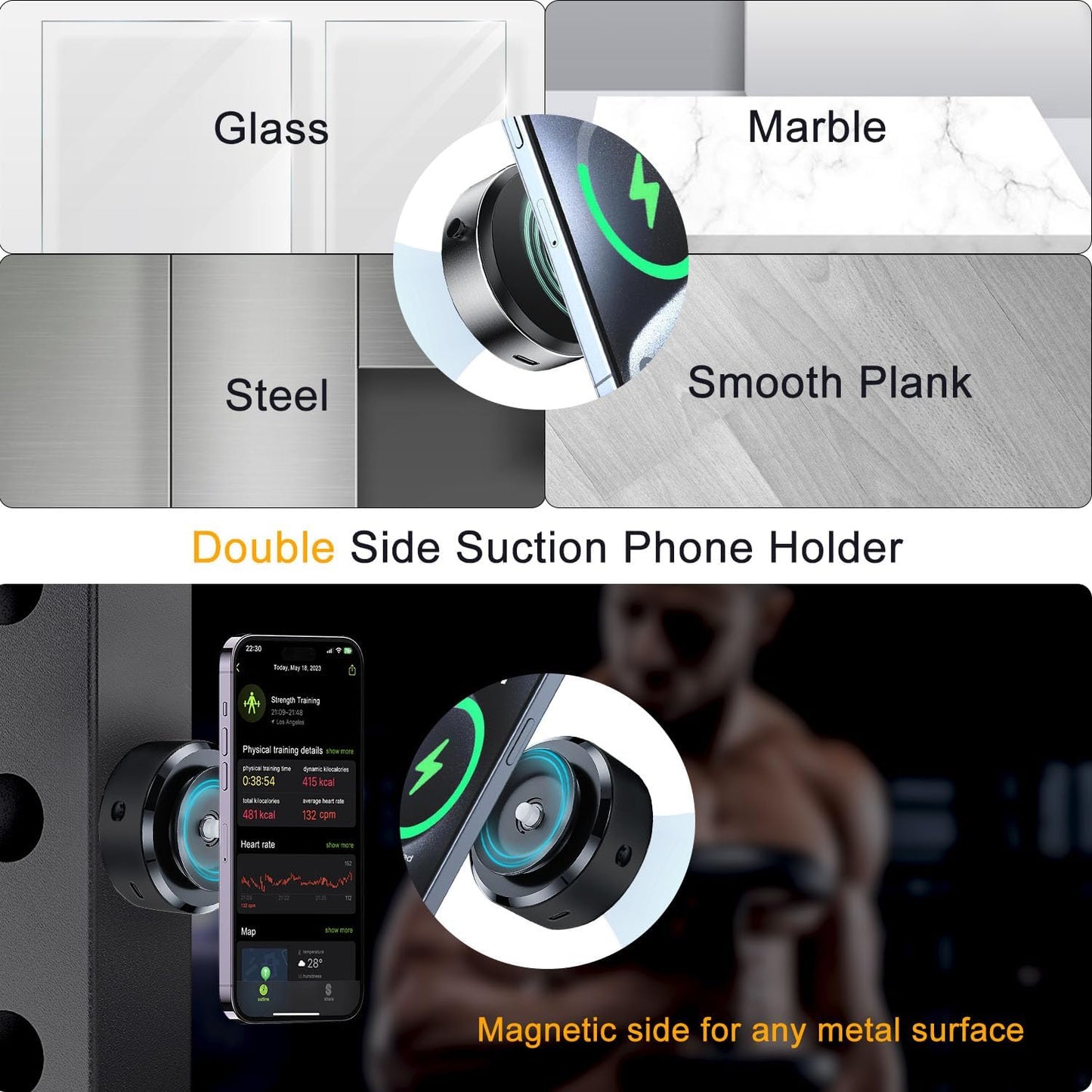 Magnetic Power Phone Holder