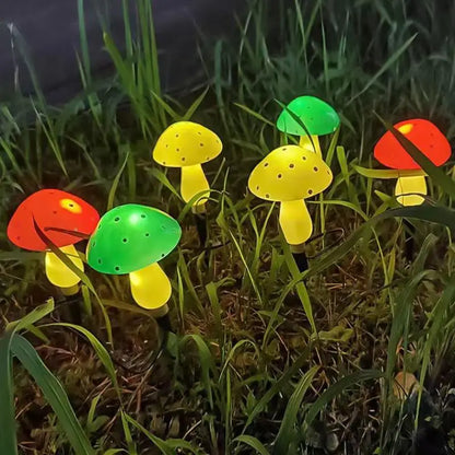 Solar Mushroom Garden Lights