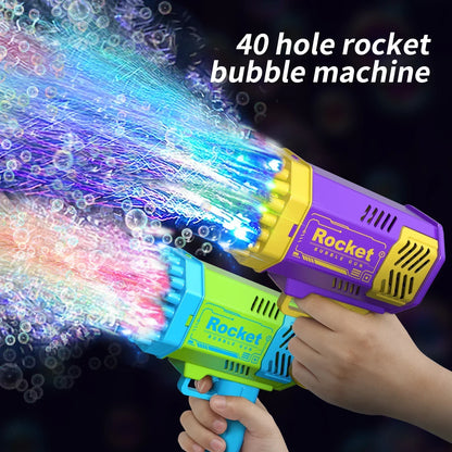 Light Up Bubble Blaster w/ USB Charger